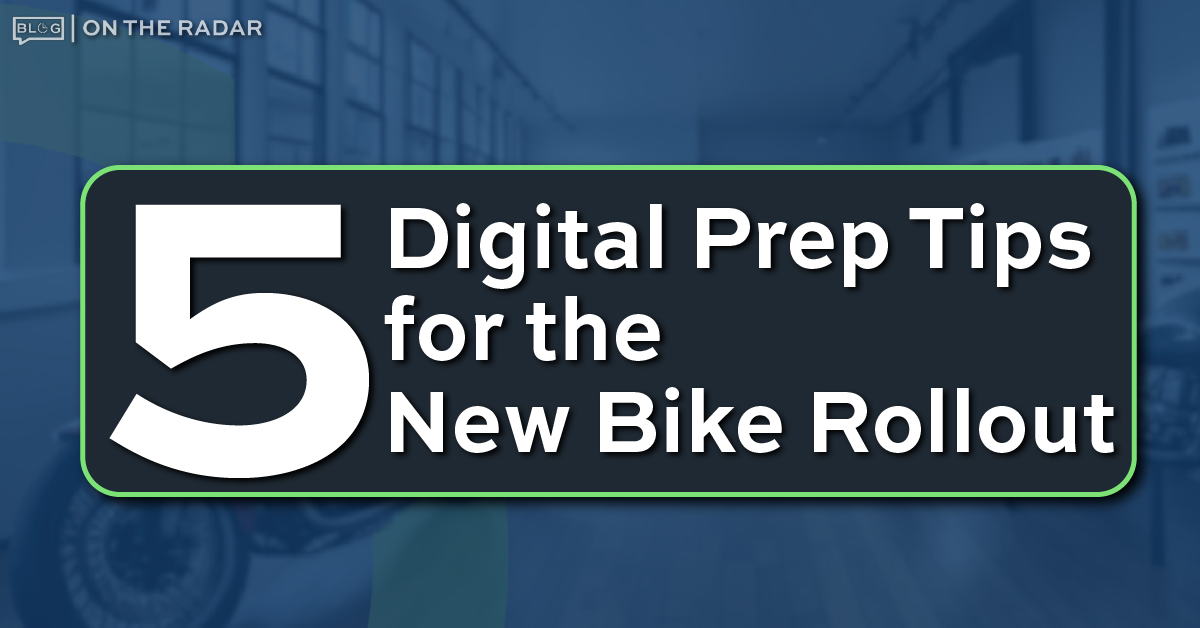 image of 5 Digital Prep Tips for the New Bike Rollout